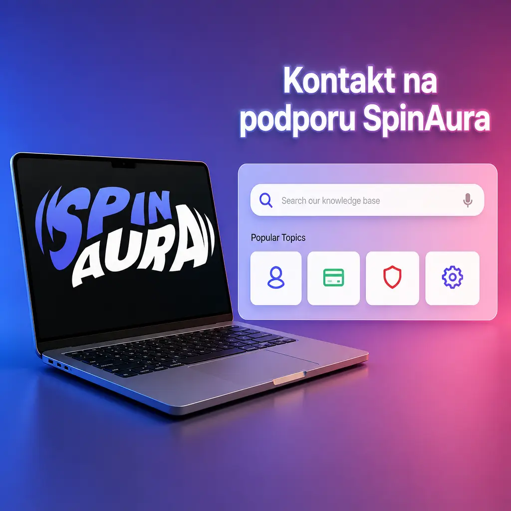 Kontakt na podporu SpinAura – živý chat, e-mail a centrum nápovědy pro řešení problémů s vkladem