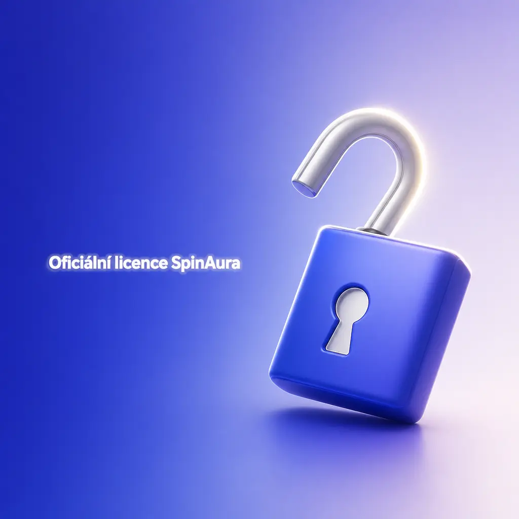 Oficiální licence SpinAura Curaçao Gaming Authority č. 8048/JAZ2023 pro online casino a sportovní sázení