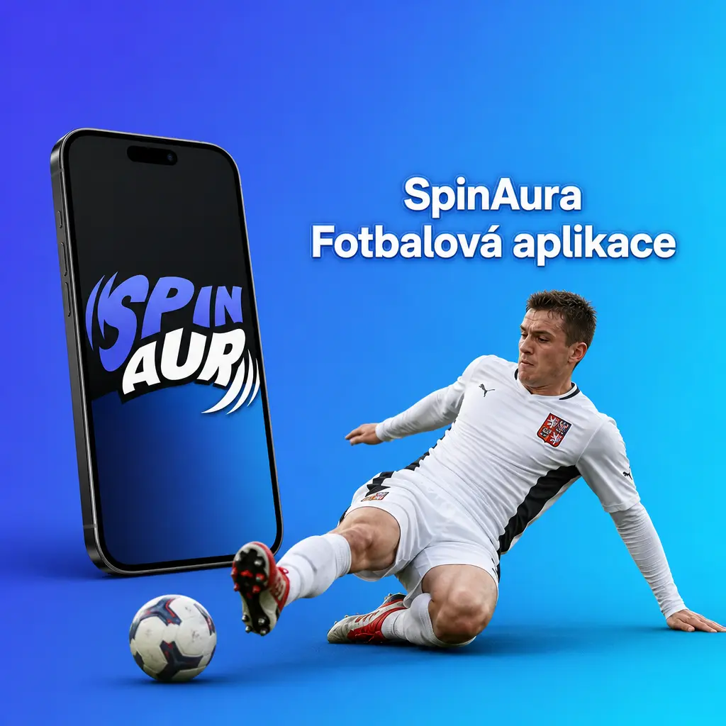 SpinAura mobilní aplikace pro fotbalové sázení s živými kurzy, statistikami a podporou Face ID na Androidu i iOS