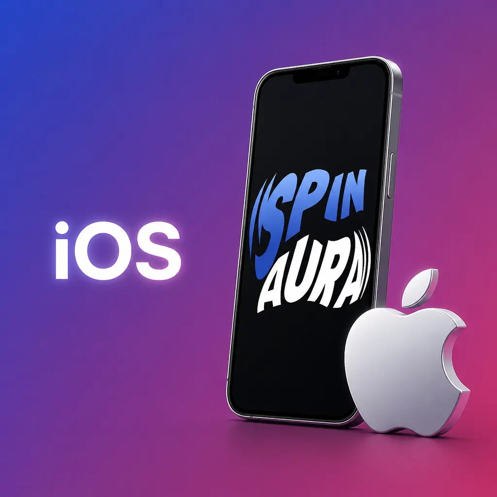 SpinAura pro iOS: návod na přihlášení a přidání mobilní verze webu na plochu iPhone nebo iPad v Safari