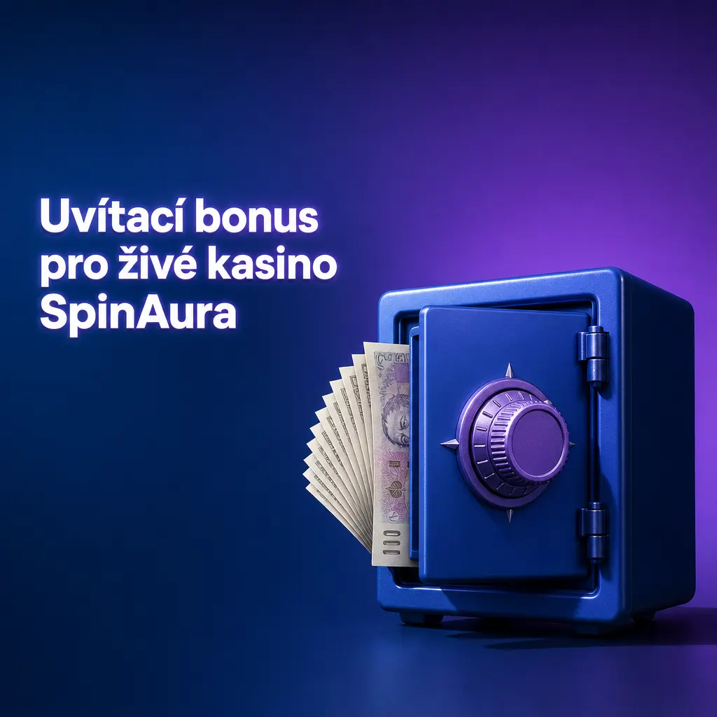 Uvítací bonus SpinAura: 100 % až 15 000 EUR a 350 free spinů za první vklad s kódem AURA