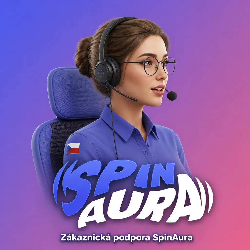 Zákaznická podpora SpinAura nonstop 24/7 – live chat, e-mail a FAQ v češtině, angličtině, němčině a polštině
